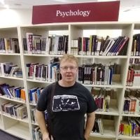 The psychology section at Nazarbayebev University library